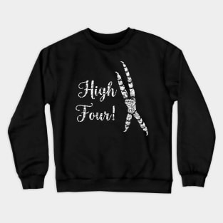 Parrot Footprint High Four, High Five Crewneck Sweatshirt